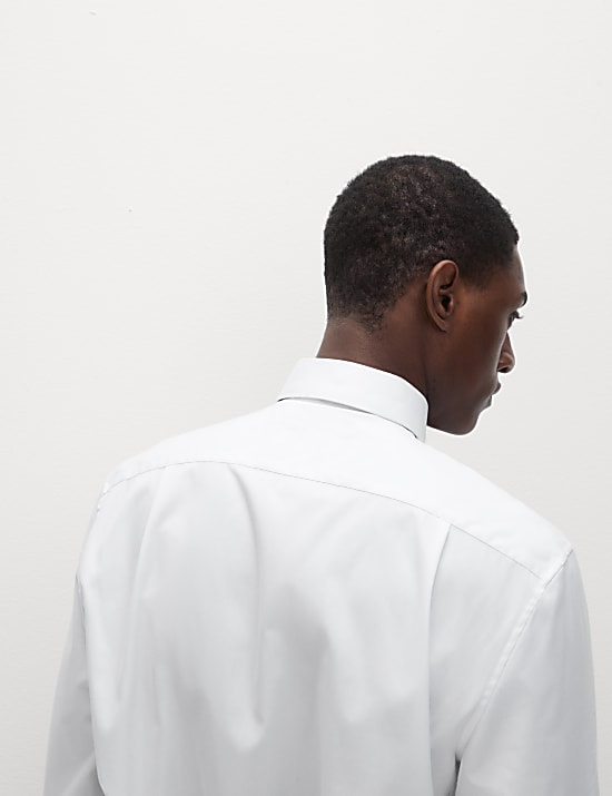 Regular Fit Luxury Cotton Double Cuff Dress Shirt