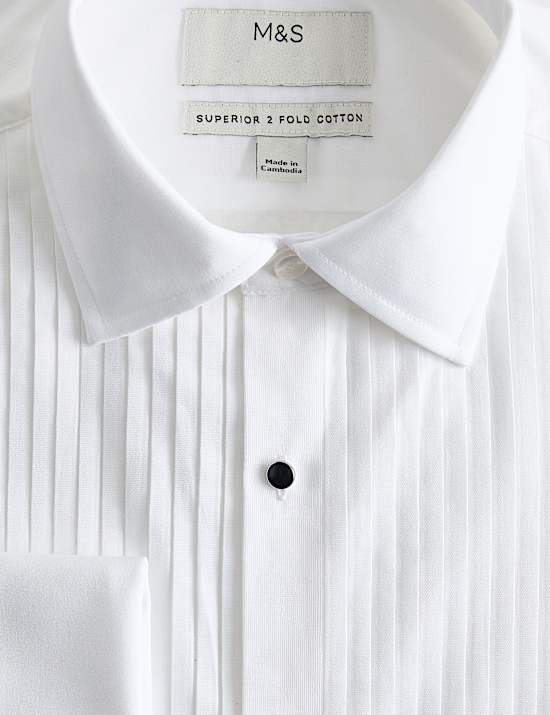 Extra Slim Fit Luxury Cotton Dress Shirt