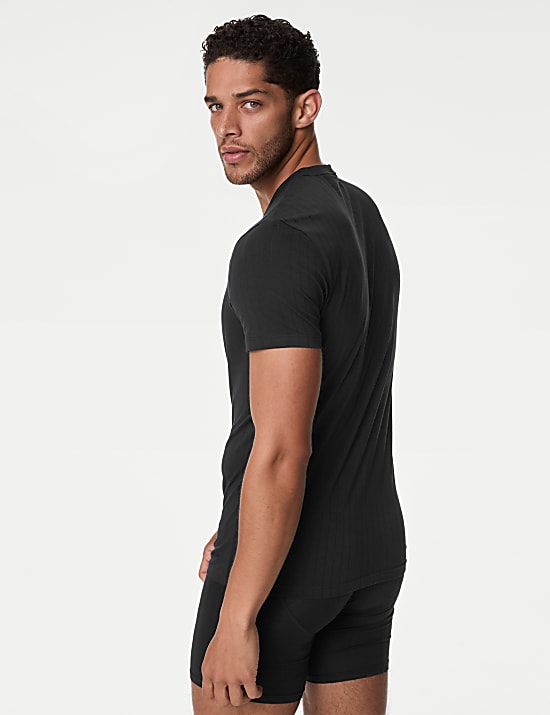 2pk Supima® Cotton Drop Needle Vest Box