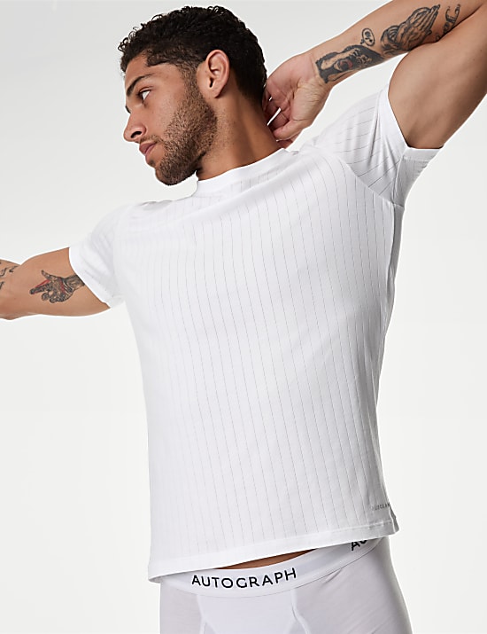 2pk Supima® Cotton Drop Needle Vest Box