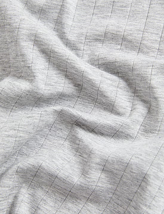 2pk Supima® Cotton Drop Needle Sleeveless Vest Box