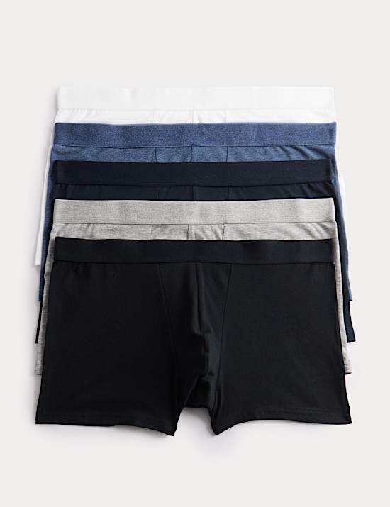 5 Pack Cool & Fresh™ Cotton Rich Hipsters