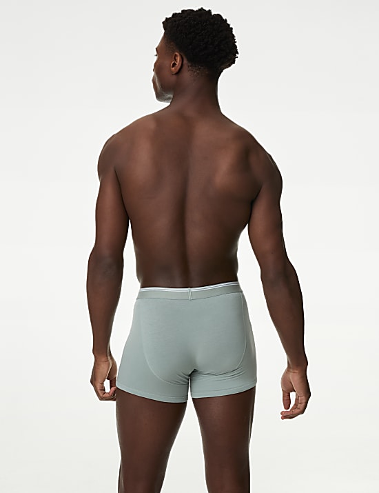 5pk Cotton Rich Cool & Fresh&trade; Trunks