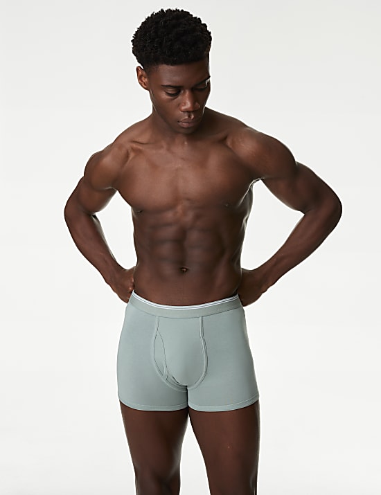 5pk Cotton Rich Cool & Fresh&trade; Trunks