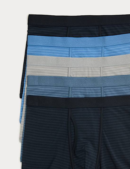 5-Pack Cotton Stretch Cool & Fresh&trade; Trunks
