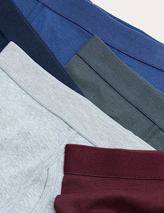 5pk Pure Cotton Cool & Fresh™ Trunks