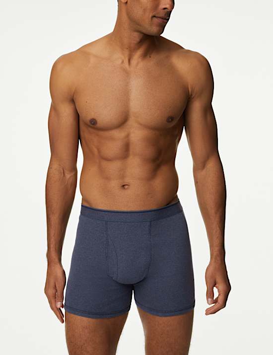 Lot de 5 boxers 100 % coton Cool & Fresh&trade;