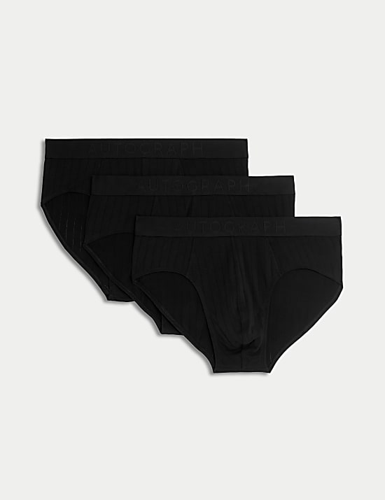 Caja de 3 calzoncillos de algodón Supima® Drop Needle