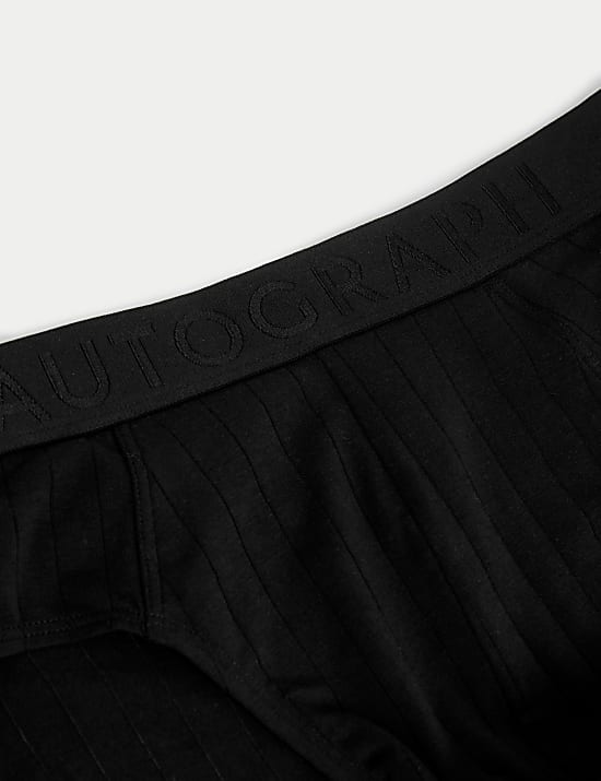 Caja de 3 calzoncillos de algodón Supima® Drop Needle