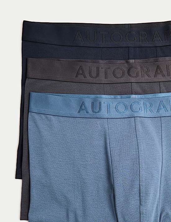 3pk Supima® Cotton Modal Supersoft Trunk Box