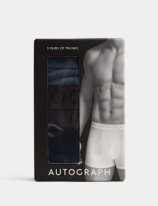 3pk Supima® Cotton Modal Supersoft Trunk Box