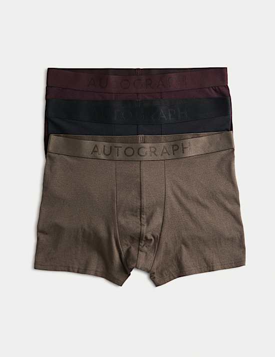 3pk Supima® Cotton Modal Supersoft Trunk Box