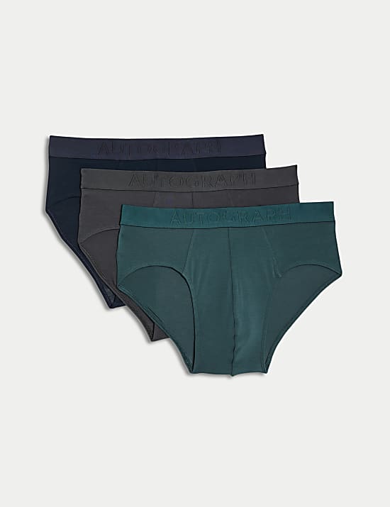 3pk Supima Cotton Modal Supersoft Briefs