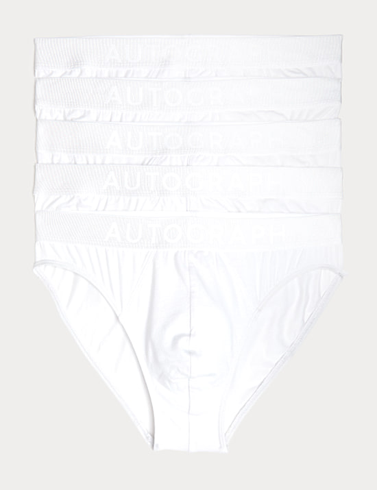 5pk Supima® Cotton Modal Mid Briefs