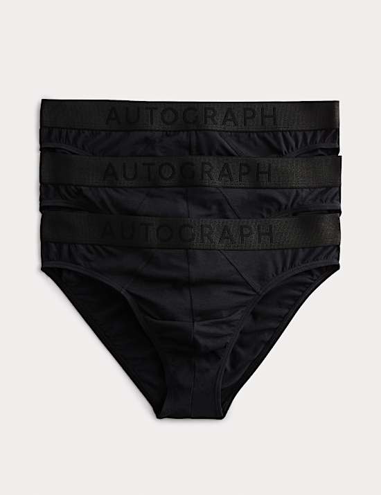 3pk Cotton Modal Secret Support Briefs