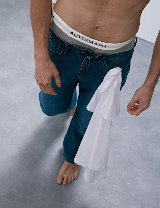 Lot de 5 boxers en modal et coton Supima®