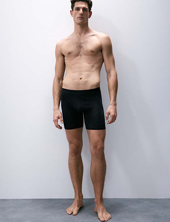 5pk Supima Cotton Modal Longer Length Trunks