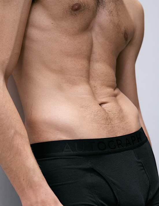 5pk Supima Cotton Modal Longer Length Trunks