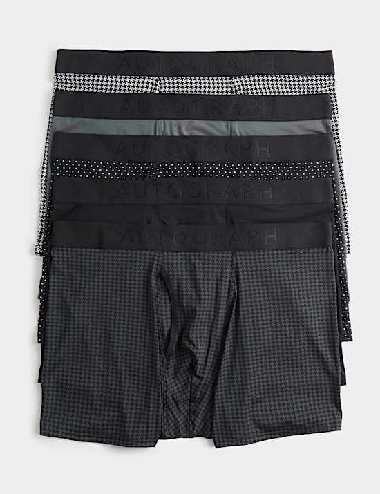 5 Pack Microskin Geometric Trunks