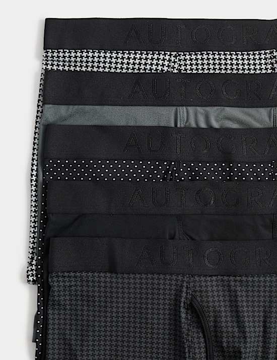 5 Pack Microskin Geometric Trunks