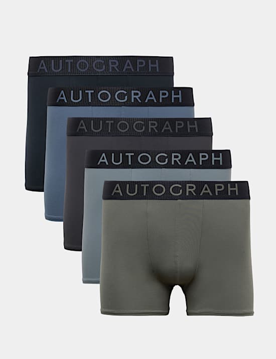 Set van 5 superzachte boxershorts