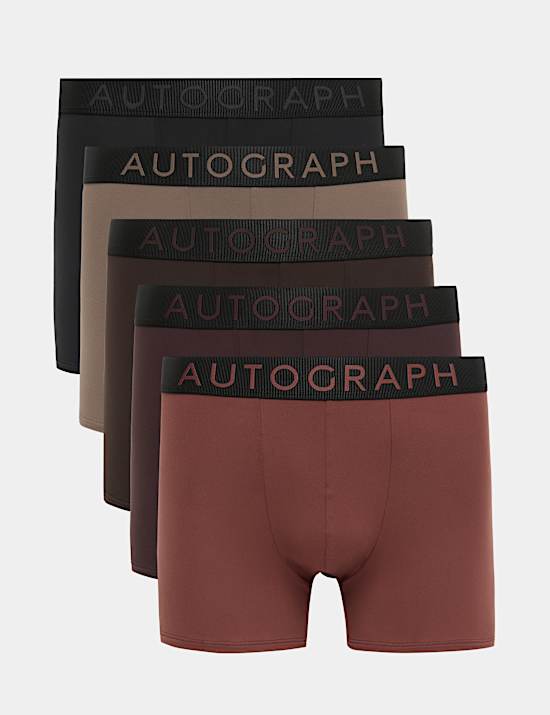 Set van 5 superzachte boxershorts