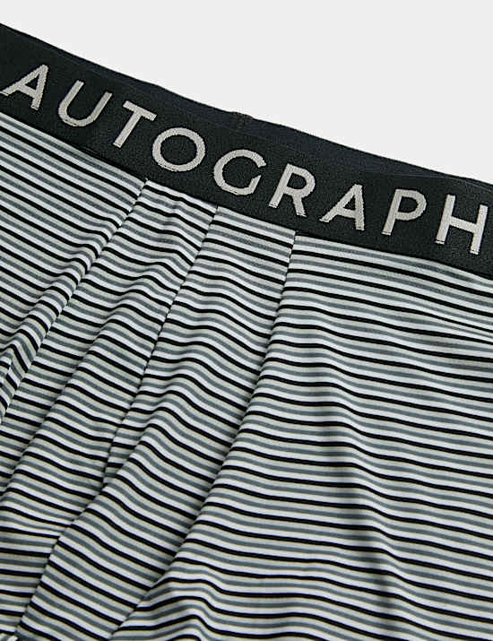 5pk Microskin Geometric Stretch Hipsters