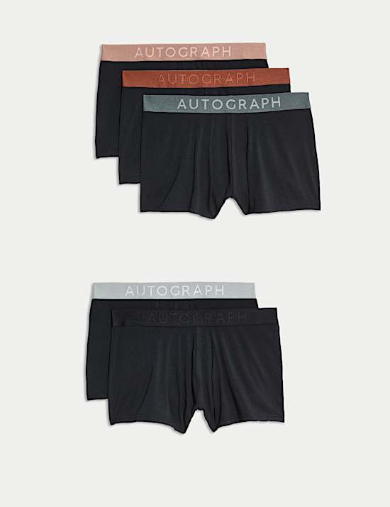 5pk Supima&reg; Cotton Modal Supersoft Hipsters