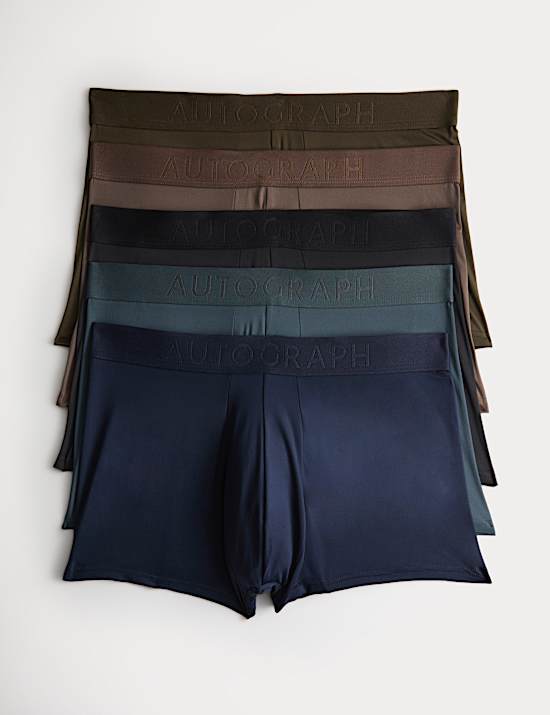 5pk Microskin Stretch Hipsters