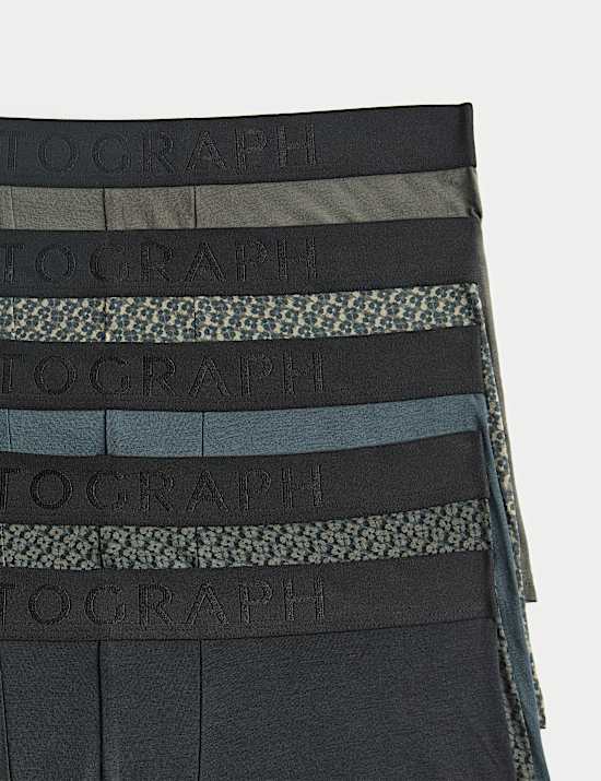 5pk Supima&reg; Cotton Modal Floral Hipsters