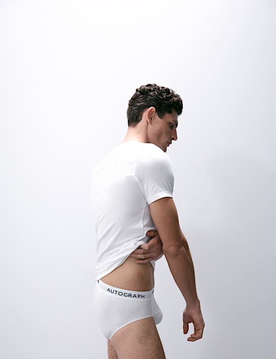 Lot de 5 slips en modal et coton Supima®