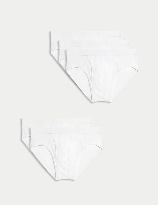 5pk Cotton Stretch Cool & Fresh™ Briefs