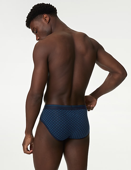 5pk Cool & Fresh&trade; Geometric Stretch Briefs
