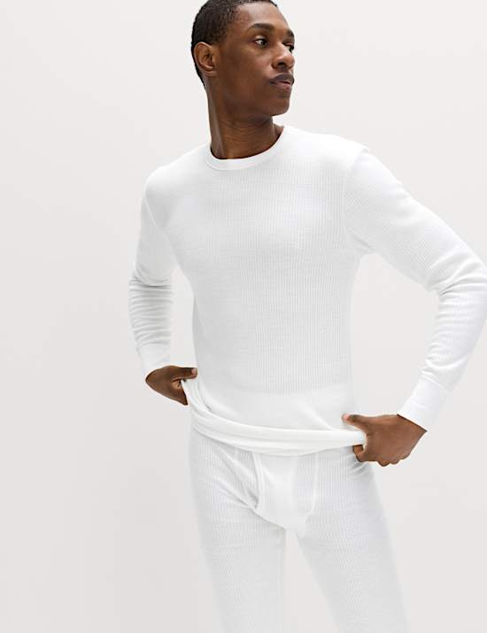 The Essentials Wardrobe Set Di Biancheria Intima Termica Uomo – Morbida, Leggera E Traspirante – Top E Pantaloni Lunghi In Microfibra