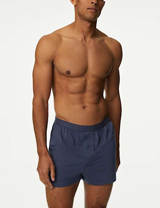 5pk Pure  Cotton Cool & Fresh™ Jersey Boxers