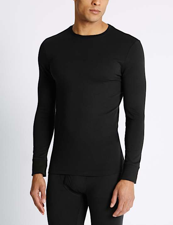 2 Pack Heatgen&trade; Thermal Long Sleeve Vests