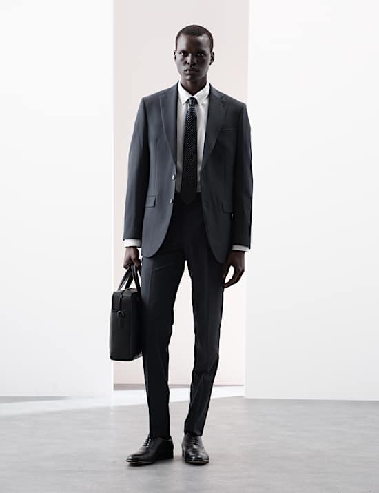 Veste de costume coupe ajustée de performance