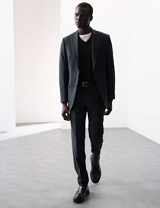 Veste de costume coupe ajustée de performance