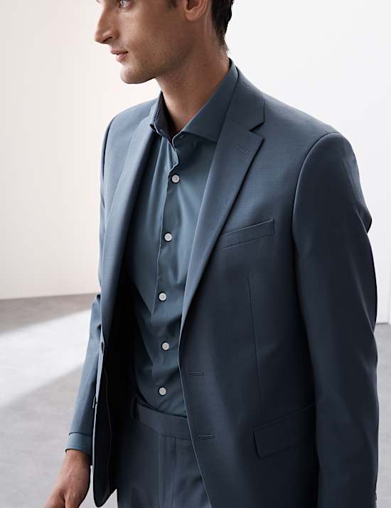 Tailored Fit Performance Suit Jacket