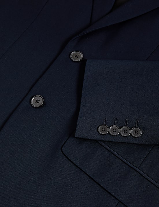 Schmal geschnittene, leistungsstarke Anzugjacke mit Stretchanteil