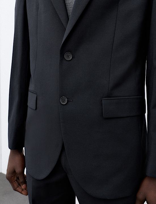 Chaqueta de traje ajustada el&aacute;stica de rendimiento