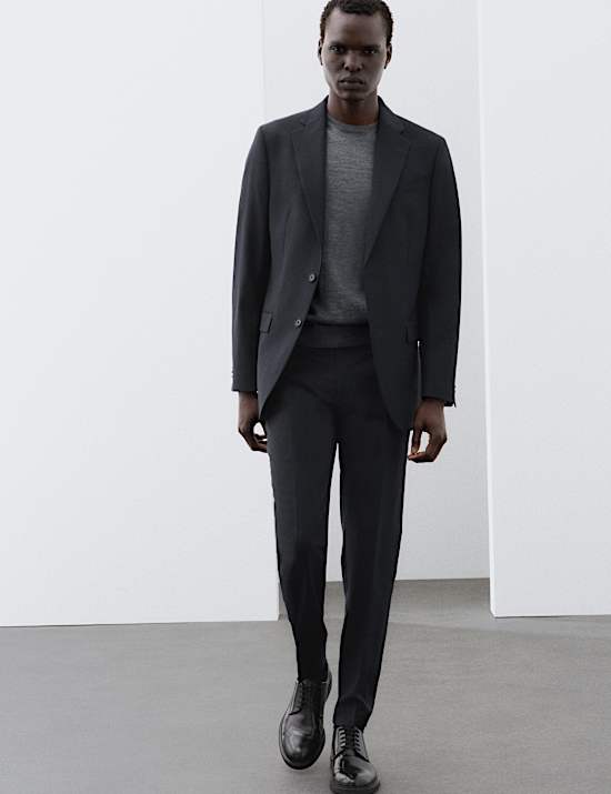 Slim Fit Performance Stretch Suit Trousers