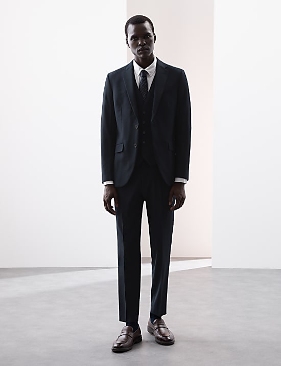 Slim Fit Performance Stretch Suit Trousers