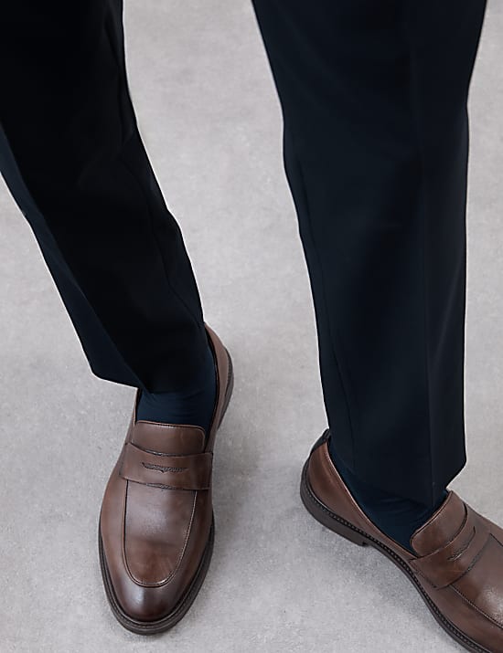 Slim Fit Performance Stretch Suit Trousers