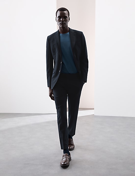 Slim Fit Performance Stretch Suit Trousers