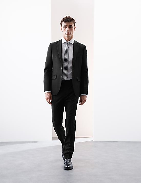 Slim Fit Performance Stretch Suit Trousers