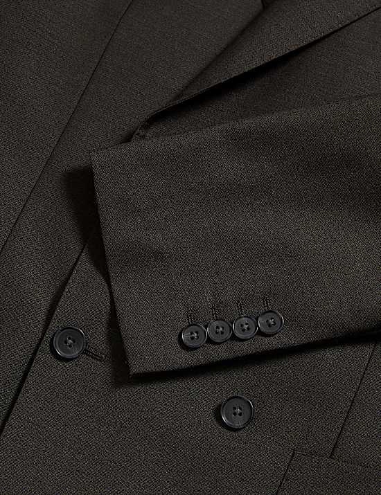 Tailored Fit Wool Rich Suit Jacket