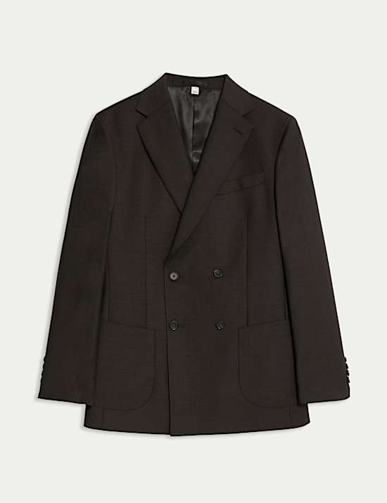 Tailored Fit Wool Rich Suit Jacket