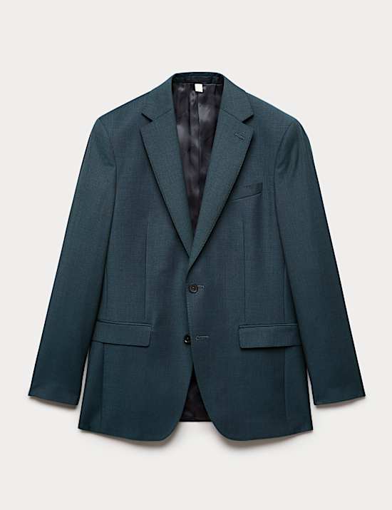 Tailored Fit Wool Rich Suit Jacket