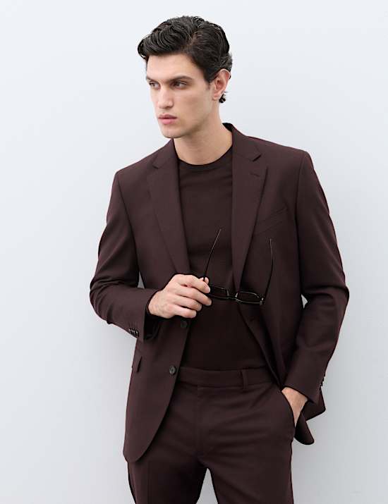 Italian Wool Blend Performance Jacket